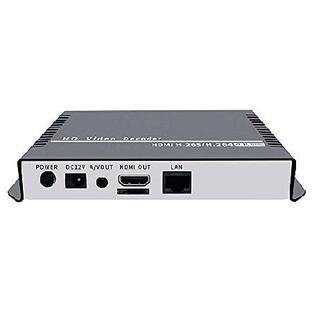 iseevy h.265 / 264 4 K 1080pビデオHDMI、CVBS出力デコーダを置き換えるTopboxPCローカルPlayer For Our HDMI / VGA / SDIエンコーダサポートRtmp UDP Http RTSの画像