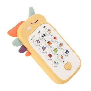 ミュージカルベビー携帯電話おもちゃ 感覚学習おもちゃ ベビーライトアップおもちゃ 音楽ライト付き携帯電話 幼児用 6ヶ月+ 2 3歳 赤ちゃん用 ,の画像