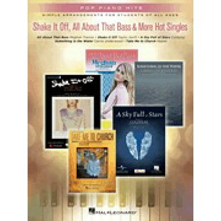 [楽譜] 「シェイク・イット・オフ」「オール・アバウト・ザット・ベース」&moreヒット曲集/テイラー・スウィ...【10,000円以上送料無料】(Shake It Off, All About That Bass & More Hot Singles/Taylor Swift)《輸入楽譜》の画像