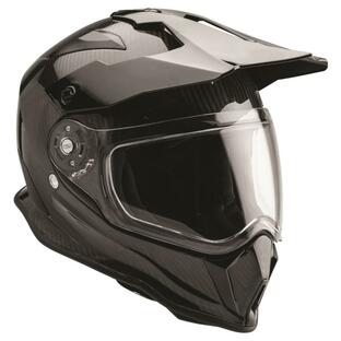 Firstgear ファーストギア Hyperion Carbon Helmet フルフェイスヘルメット シールド付 オフロードヘルメット アドベンチの画像