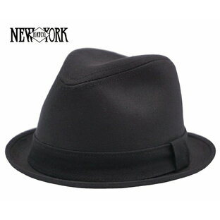 New York Hat ニューヨークハット 帽子 #3105 Canvas Fedora キャンバスフェドラ ハット おしゃれ メンズ レディース 父の日 プレゼントの画像