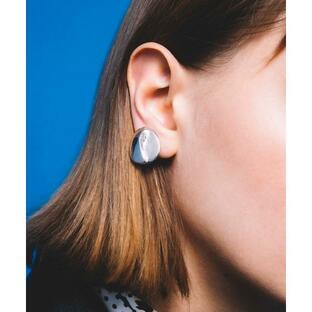 レディース イヤリング 「IRIS 47」beans earring / silver，goldの画像