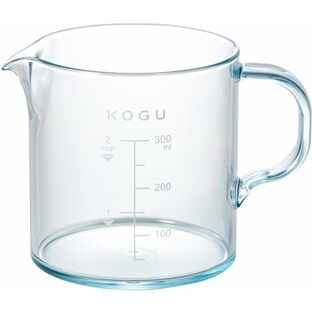 珈琲考具 KOGU 下村企販 割れない コーヒーサーバー 300ml 【日本製】 食洗機対応 樹脂製 ガラスのような透明感 軽量 1~2杯用 目盛り付き スマート アウトドア キャンプ ドリップ 器具 おしゃれ 贈り物 プレゼント 燕三条 45867の画像