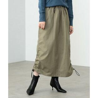 スカート Lee/リー「フリーサイズ」XS-XLまで網羅！ミリタリー イージスカート シャーリングスカート バルーン レディースの画像