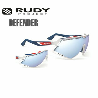 rudy-project ルディプロジェクト DEFENDER フレームカラー ホワイトグロス マルチレーザーアイスレンズ Rudy Project送料無料の画像