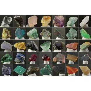 天然石35種類 標本詰め合わせ /35setの画像