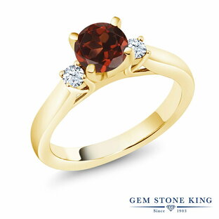 ジェムストーンキング 天然 ブラックダイヤモンド リング レディース 指輪 イエローゴールド 加工 天然石 4月 誕生石 お守り 誕生日プレゼント 女性の画像