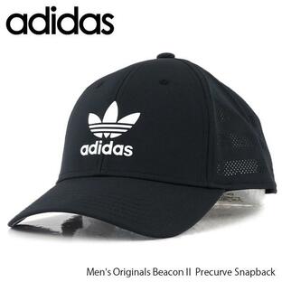 adidas アディダス オリジナル スビーコン プリカーブ スナップバック キャップ 帽子 CK2463 Black/Whiteの画像