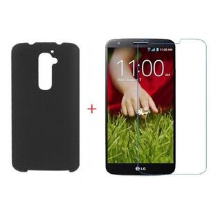 LG G2 L-01F専用 docomo対応 磨き砂面 携帯用ケース スマートフォン保護カバー＆透明液晶保護フィルム2点セット 2色「530-0006＋530-0001-01」の画像