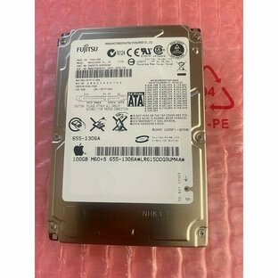 新しい密封富士通MHV2100BH 100GB SATA 2.5 ""ハードドライブCA06672-B39500APの画像
