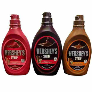 【プロ】Hershey's Syrup ハーシー選べる シロップ チョコ キャラメル ストロベリーの画像