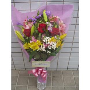 花束 3,000円 花 ギフト 母の日 父の日 誕生日 お祝い アレンジメント ブーケ 激安花束 の画像