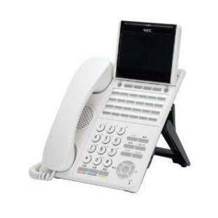 NEC ITK-24CG-2D(WH)TEL 4ボタンカラーIP多機能電話機 ホワイトの画像
