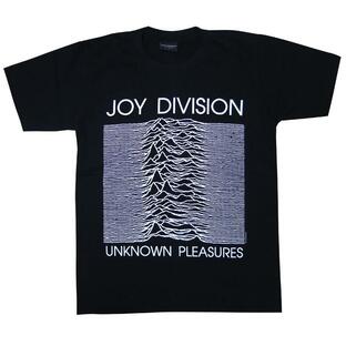 【土日も発送】 Tシャツ ジョイ・ディヴィジョン JOY DIVISION アンノウン・プレジャーズ ロゴ Unknown Pleasures ロック バンド brwの画像