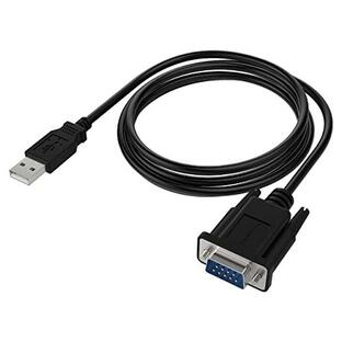 SABRENT USB 2.0をシリアル 9ピン DB-9 RS-232 変換ケーブル 1.8ｍ FTDIチップセット CB-FTDIの画像