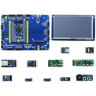 マザーボード Waveshare STM32 Development Board STM32F429IGT6 STM32F429 ARM Cortex M4 STM32 Core Board+ 7inch Capacitive LCD+12 Module Kits =の画像