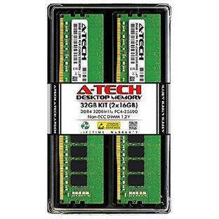 A-Tech 32GB (2x16GB) RAM HP ProDesk 600 G6 MT/SFF用 | DDR4 3200MHz PC4-25600 Non-ECC DIMM 1.2V - デスクトップメモリ アップグレードキットの画像