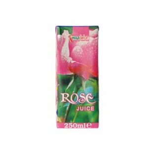 ダマスク・ローズジュース 250mｌダマスクローズエキス フローラルドリンク ストレートタイプ 合成香料不使用 バラの香りの画像