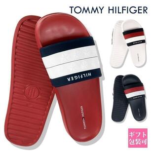 トミーヒルフィガー TOMMY HILFIGER 靴 サンダル 正規品 フラッグ ロゴ シャワーサンダル ビーチサンダル tw DULCEの画像