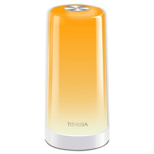 TITIROBA ベッドサイドランプ テーブルランプ ナイトライト 調光調色 授乳ライト 寝室 ベッドライト 間接照明 スタンド led タッチ式 おしゃれ W1 45407の画像