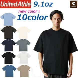 Tシャツ メンズ UnitedAthle ユナイテッドアスレ 9.1オンス マグナムウェイト ビッグシルエットＴシャツ 10カラー 送料無料の画像