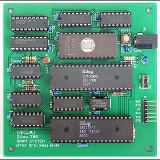 SBCZ80専用プリント基板の画像