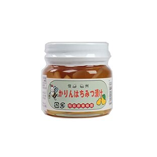 荻原養蜂園 信州かりん(マルメロ)蜂蜜漬け 平瓶入り 300g×1瓶の画像