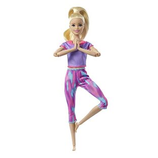 マテル(MATTEL)バービー(Barbie) キュートにポーズ! パープルピンク【着せ替え人形】【3歳~】【関節が曲がる】 GXF04の画像