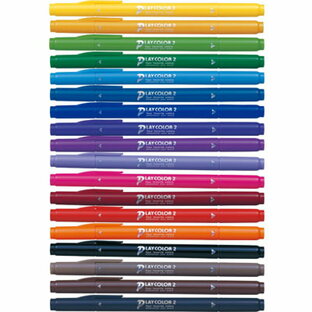 トンボ鉛筆 水性マーカー プレイカラー2 全36色（色番号03〜42）（WS-TP）【TOMBOW MARKING PEN PLAY COLOR2 水性マーキングペン】の画像