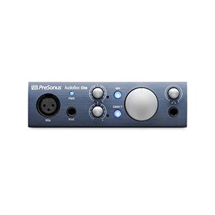 PreSonus AudioBox iOne USB/iPadオーディオ・インターフェース 24Bit 96kHz 2入力/2出力 Studio One Artistバンドルの画像