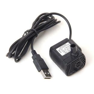 ノーブランド品DC 3.5V-9V 3W USB 水中ウォーターポンプ 水族館 噴水池 ポンプの画像