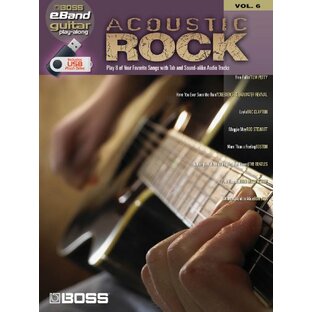 Acoustic Rock: Usb Memory Stick/Flash Drive Included (Boss eBand Guitar Play-Along, 6)の画像