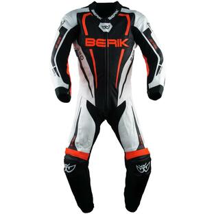 MFJ公認モデル BERIK ベリック レーシングスーツ LS1-171334 RED サーキット ツーリング 【バイク用品】の画像