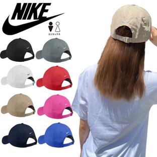 ナイキ Nike キャップ 帽子 ゴルフ ロゴ 580087 メンズ レディース 速乾 スウッシュロゴ Dri-FIT ワンサイズ スポーツ NIKE UNSTRUCTURED TWILL CAPの画像