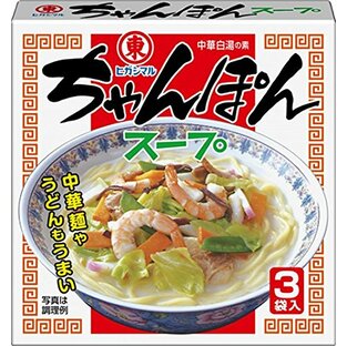 ヒガシマル醤油 ちゃんぽんスープ3P×10個の画像