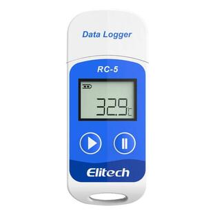 Elitech RC-5 USB温度データーロガー 温度記録計 データレコーダー 32000ポイント 簡単に温度を記録し,解析できるデータロの画像