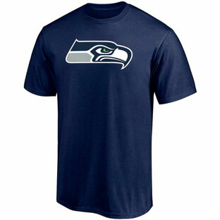 ファナティクス メンズ Tシャツ トップス Men's DK Metcalf College Navy Seattle Seahawks Player Icon Name and Number T-shirt Navyの画像