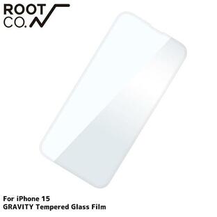 新品 ルートコー ROOT CO. GTG-437359 iPhone 15 GRAVITY Tempered Glass Film ガラスフィルム 液晶保護フィルム CLEAR クリア 999006870010 グッズの画像