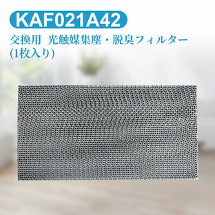 KAF021A42 エアコン フィルター 光触媒集塵・脱臭フィルタ (枠なし) ダイキン kaf021a42 エアコン用交換フィルター 99a0484「互換品/1枚入り」の画像
