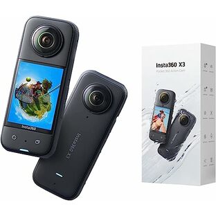 Insta360 X3 360度 アクションカメラ 5.7K撮影 プレビュースクリーン搭載 手ブレ補正対応の画像