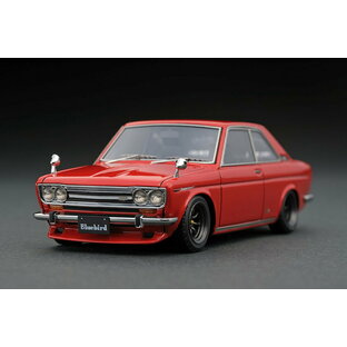 イグニッションモデル 1/43 ダットサン ブルーバード クーペ (KP510) レッドignition model 1/43 Datsun Bluebird Coupe (KP510) Redの画像