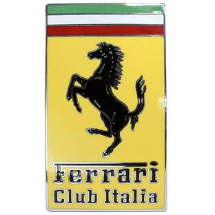 フェラーリ Club Italia七宝エンブレム(カーブタイプ) 2266の画像