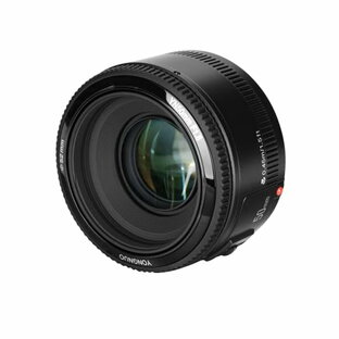 YONGNUO Canon YN50mm F1.8 単焦点レンズ キャノン EFマウント フルサイズ対応 標準レンズの画像