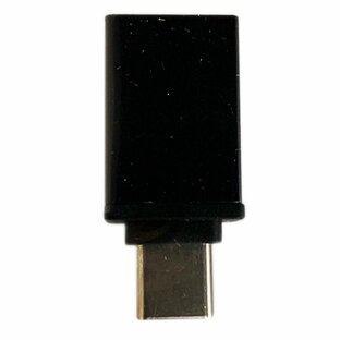 USB-A to C変換コネクタ USB3.1 Gen1対応 SSA エスエスエー OTG(ホスト機能) USB-C(オス)-USB-A(メス) ブラック STCM-UAF ◆メの画像