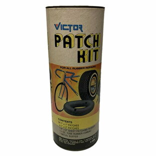 ヴィンテージ 缶 ビクター パッチ キット VICTOR PATCH KIT アメリカン雑貨の画像