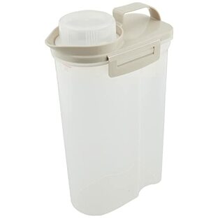 リバティーコーポレーション 冷蔵庫 米びつ 米入れ 米容器 ライスストッカー 2.4kg用 ワームグレー LD-243 Style Storageの画像