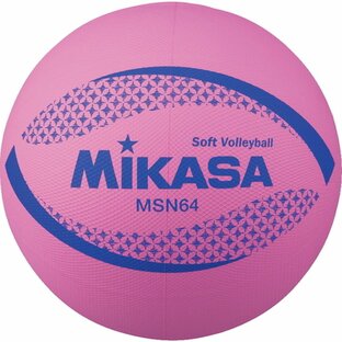 MIKASA カラーソフトバレーボール バレーボール MSN64Pの画像