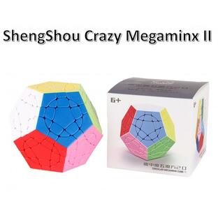 安心の保証付き 正規販売店 ShengShou Crazy Megaminx II シェンショウ クレイジー メガミンクス （タイプ2） ステッカーレス 立体パズルの画像