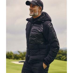 LUXE AKM PLUS luxe-akm-plus アウター メンズ LUXEAKMPLUS ゴルフ バイカラーパデッドジャケットの画像