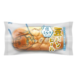 9月28日まで販売 豆パンロール 塩ミルククリーム 1個 シライシパン 岩手県 シライシの画像
